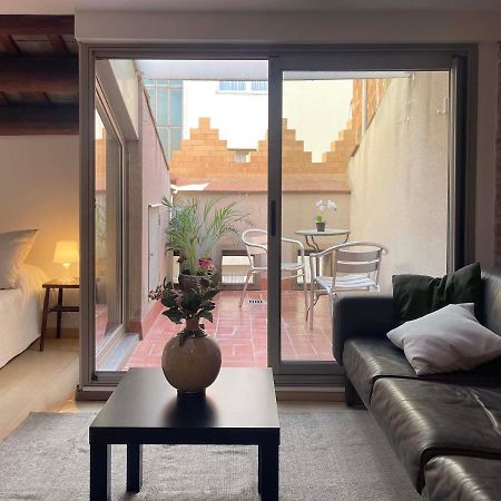 Sf Apartamento Centrico Con Terraza Terrassa Eksteriør bilde